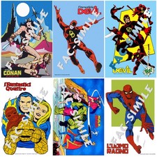 POSTER CORNO RISTAMPA ANASTATICA COMPLETA UOMO RAGNO DEVIL IRON MAN DIABOLIK