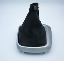 Cuffia Cambio Per Fiat Tipo dal 2015 In Pelle Con Agganci e cornice argentata