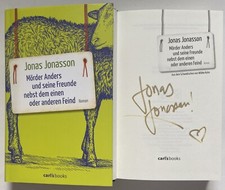 Jonas Jonasson libro firmato