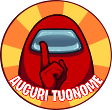 Cialda AMONG US RETTANGOLARE /