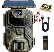 iZEEKER Fototrappola Solare 4K