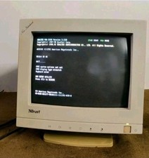 Fujitsu monitor crt - fujitsu, computer