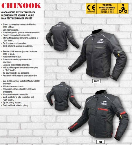 Hawk giacca uomo chinook - giacca,