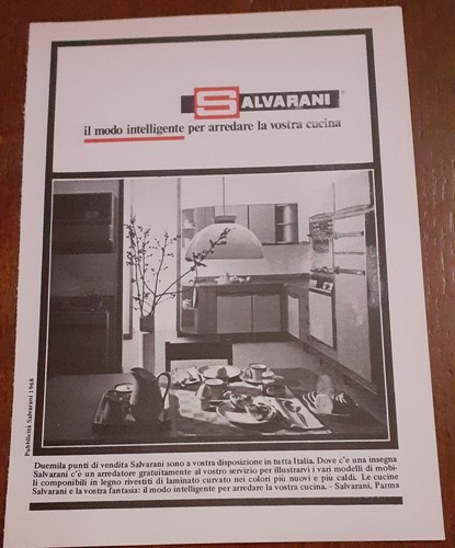 Pubblicità cucina salvarani - pubblicità,