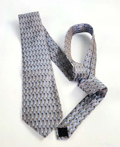 Cravatta vintage grigio - cravatta,