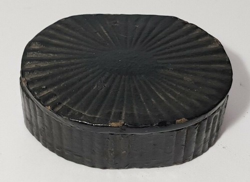 Antique snuff box black - box,