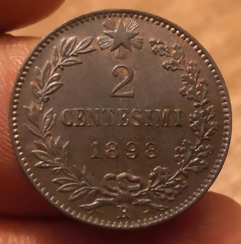 Moneta centesimi 1898 - centesimi,