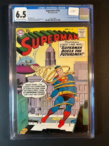 Superman 128 cgc 5 - cgc, 6,5
