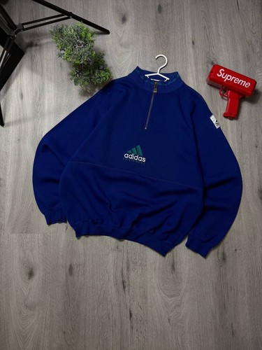 Felpa pullover zip - , adidas