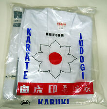 Uniforme tuta gi Kabuki Karate tutte le taglie bianca con cintura bianca inclusa