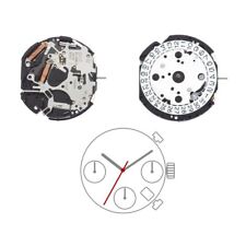 HATTORY VD53B complete movement quartz  watch Japan   CALENDARIO A LAS 4H /3H