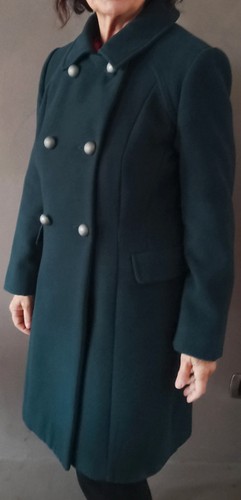 Cappotto verde conbipel - cappotto,