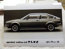 ALFA Romeo Alfasud sprint