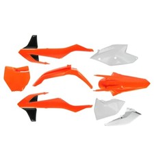 Kit plastiche arancioni ktm - arancioni,