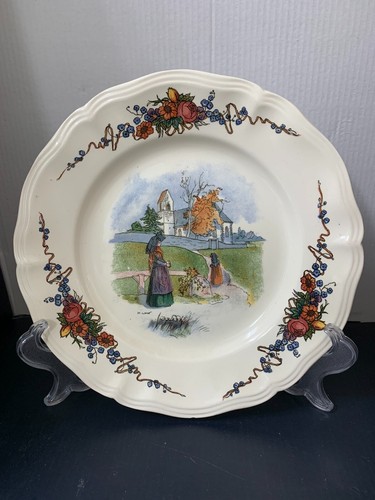 Piatto ceramica vintage
