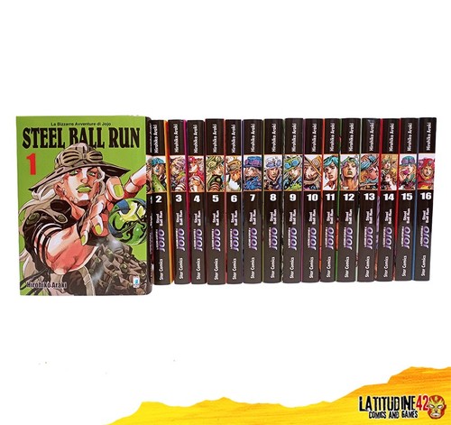 Jojo steel ball run serie - jojo, 1-16