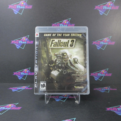 Fallout goty ps3 playstation - ps3,