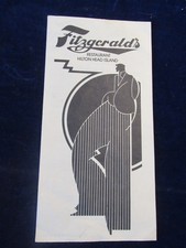 Vtg Fitzgerald's Restaurant