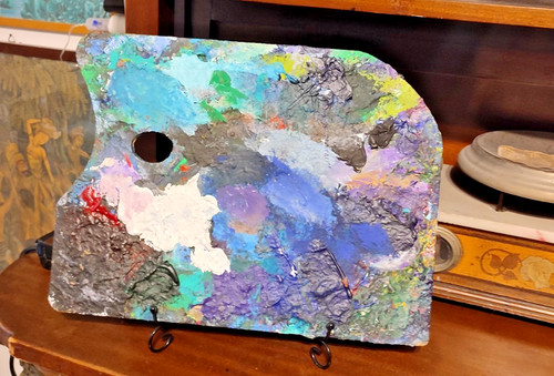 Quadro tavolozza pittura - quadro,