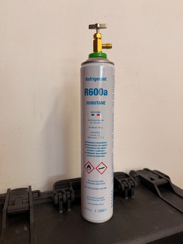 R600a r600 bombola gas - r600a,