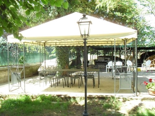 Gazebo ferro battuto - in,