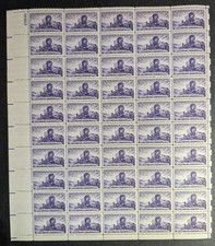 1947 USA Utah foglio 3c -