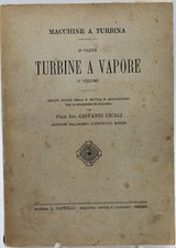 libro turbine a vapore macchine a turbina regia marina giovanni cicali 2 parte