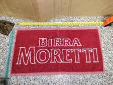 Panno Tovaglia Tovaglietta in Spugna Pubblicitaria Birra Moretti Come Da Foto