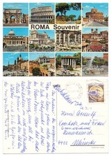 125349 - Roma Souvenir - Cartolina, viaggiata 23.4.1981