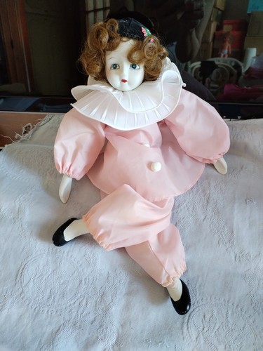 Bambolina pierrot vintage - vintage,
