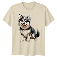 T-shirt uomo Siberian Husky