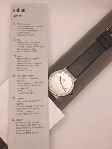 Braun aw22 made - (3, in