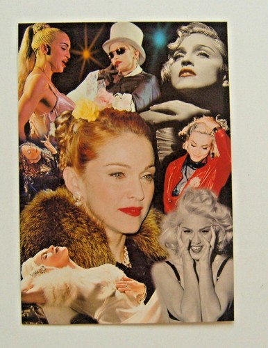 Madonna rara cartolina world - -,