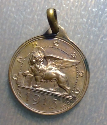 Medaglia prima guerra 1915 - medaglia, pro