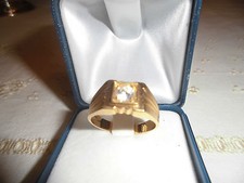 ANELLO IN ORO GIALLO CON BRILLANTE 