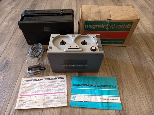 Magnetofono castelli s2001 - magnetofono,