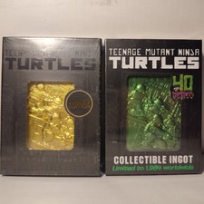 Set di 2 statuine lingotti