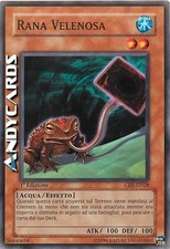 RANA VELENOSA • (Poison Draw Frog) • Comune • CRV IT028 • YUGIOH! • ANDYCARDS