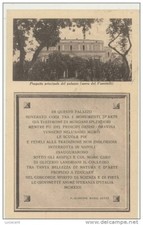 BELLAVISTA -PORTICI -NAPOLI - COLLEGIO LANDRIANI DELLE SCUOLE VG 1938 CARTOLINA