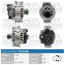 140 CV Alternatore per VW Passat CC 357 2.0 TDI KW 103 CV 140