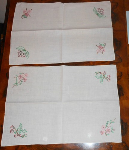 Coppia tovagliette lino - coppia, bianco
