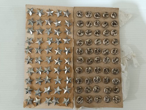 Stock 100 stellette militari