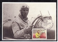 Cartolina MAXIMUM Maximafilia 1992 Tazio Nuvolari WB3097