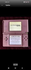 Nintendo DS Lite Rosa + Caricatore + Pennino + R4 Con SD +Giochi Originali 