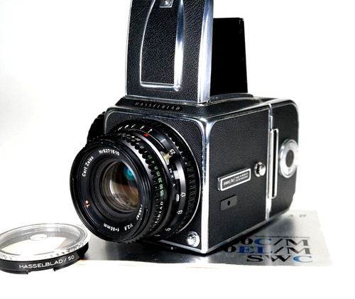 Hasselblad 500 con planare - c/m,