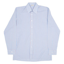 TOP WEAR Camicia uomo blu a