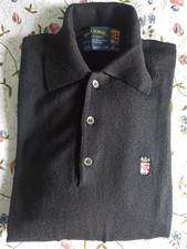 Pullover maglione Armata di Mare tg. XL nero, pura lana vergine