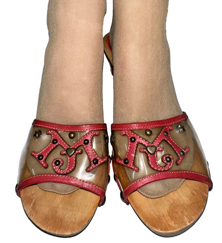 Zoccoli mules moschino jeans - zoccoli,