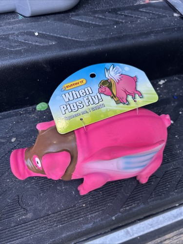 Pink pig multipet latex - pig,