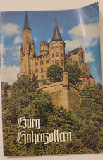 Guida turistica "Burg Hohenzollern" in tedesco. S.d. ma ante 1972